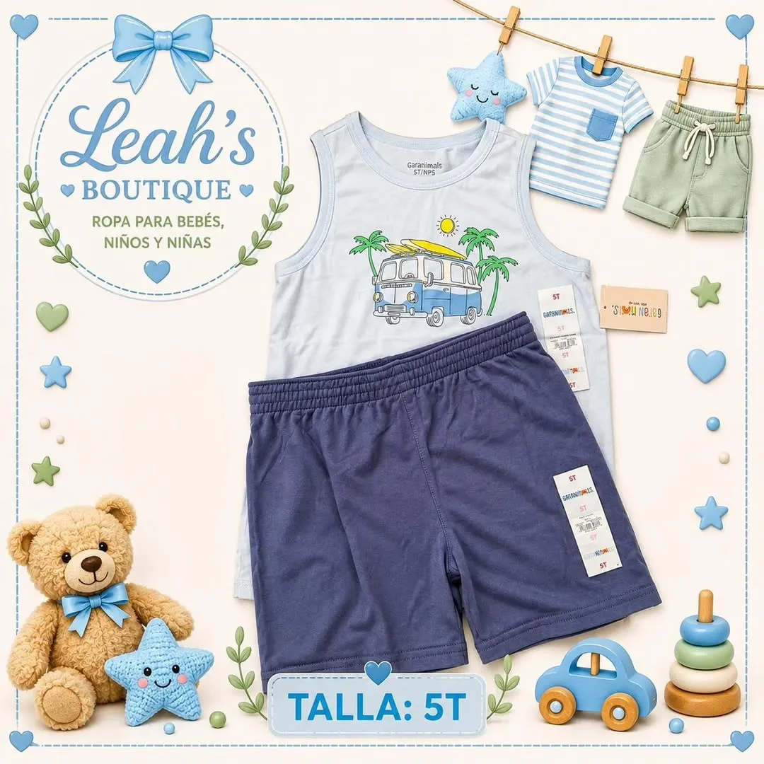Conjunto tank de combi surf Garanimals