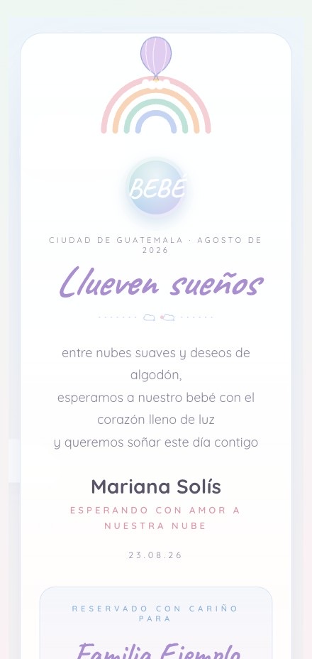 Modelo Nube Pastel