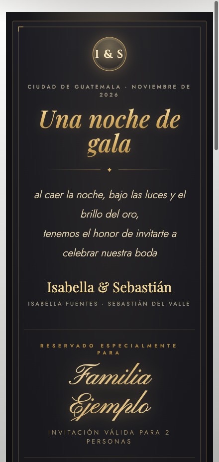 Modelo Deluxe Noche